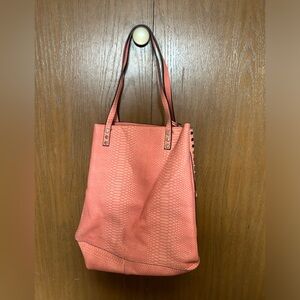 Large Salmon colored bag